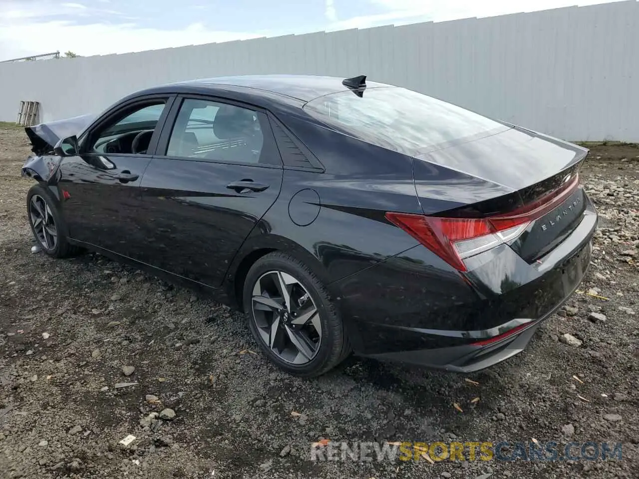 2 fotografías del automóvil dañado KMHLS4AG6PU528375 HYUNDAI ELANTRA 2023