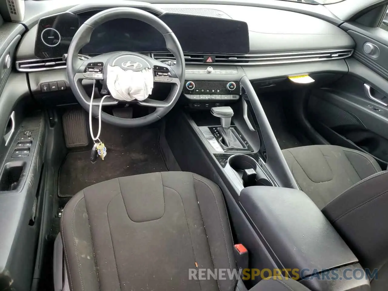 8 fotografías del automóvil dañado KMHLS4AG6PU528375 HYUNDAI ELANTRA 2023
