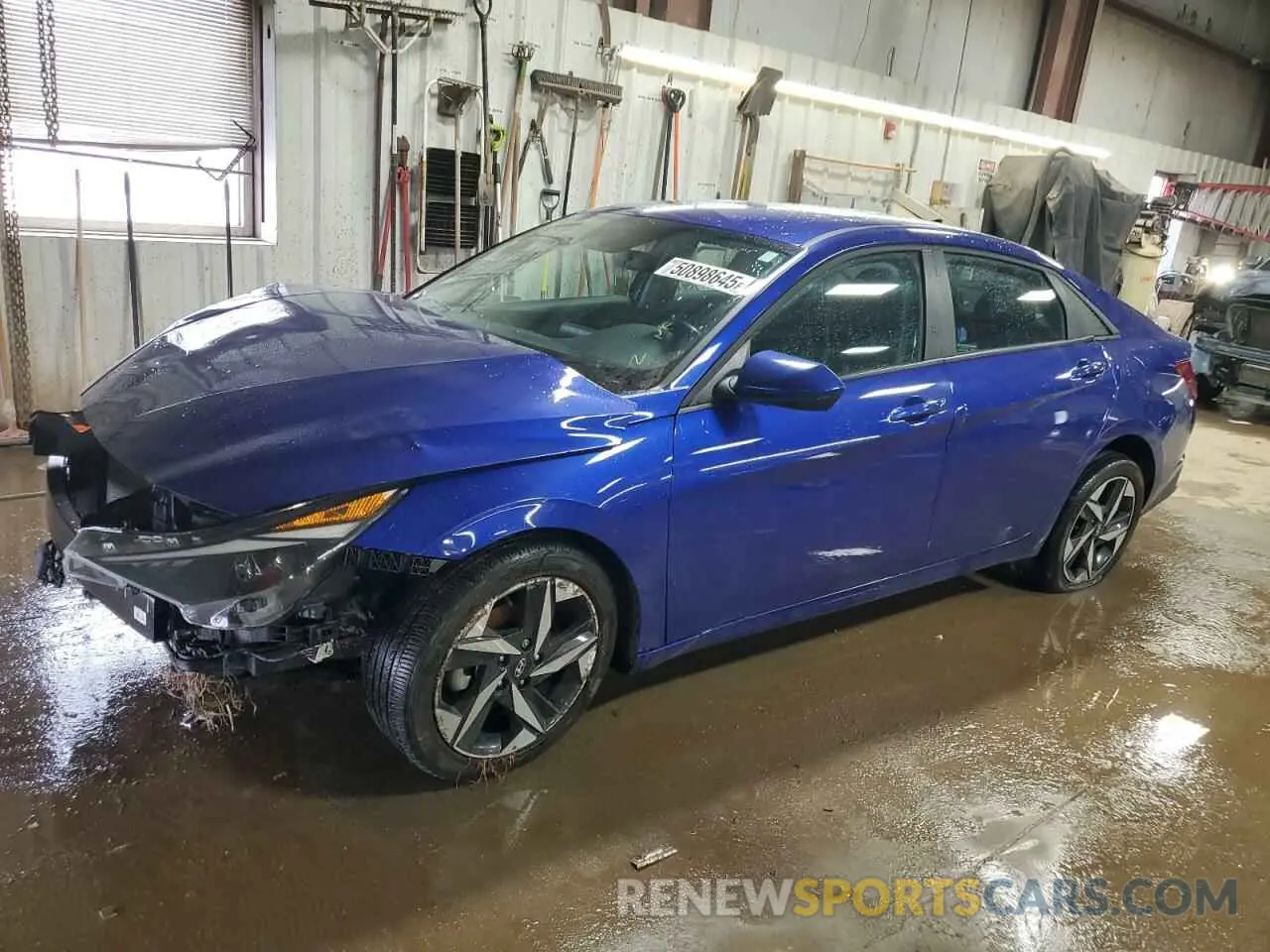 1 fotografías del automóvil dañado KMHLS4AG6PU573607 HYUNDAI ELANTRA 2023