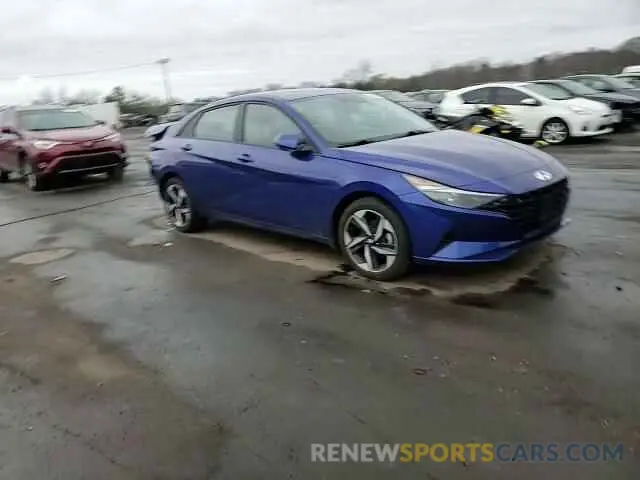 14 fotografías del automóvil dañado KMHLS4AG6PU582226 HYUNDAI ELANTRA 2023