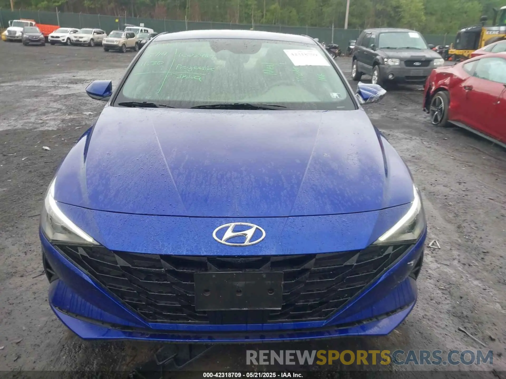 12 fotografías del automóvil dañado KMHLS4AG6PU612325 HYUNDAI ELANTRA 2023