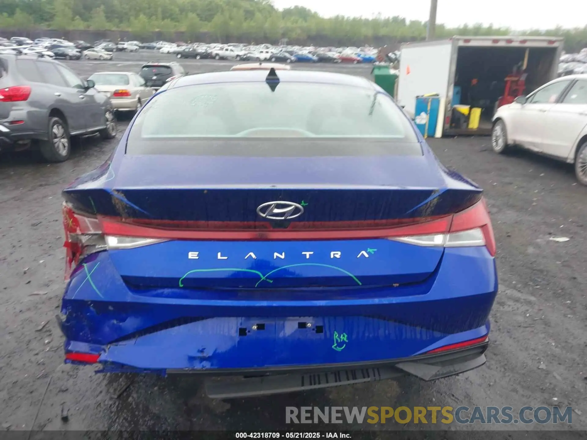 16 fotografías del automóvil dañado KMHLS4AG6PU612325 HYUNDAI ELANTRA 2023