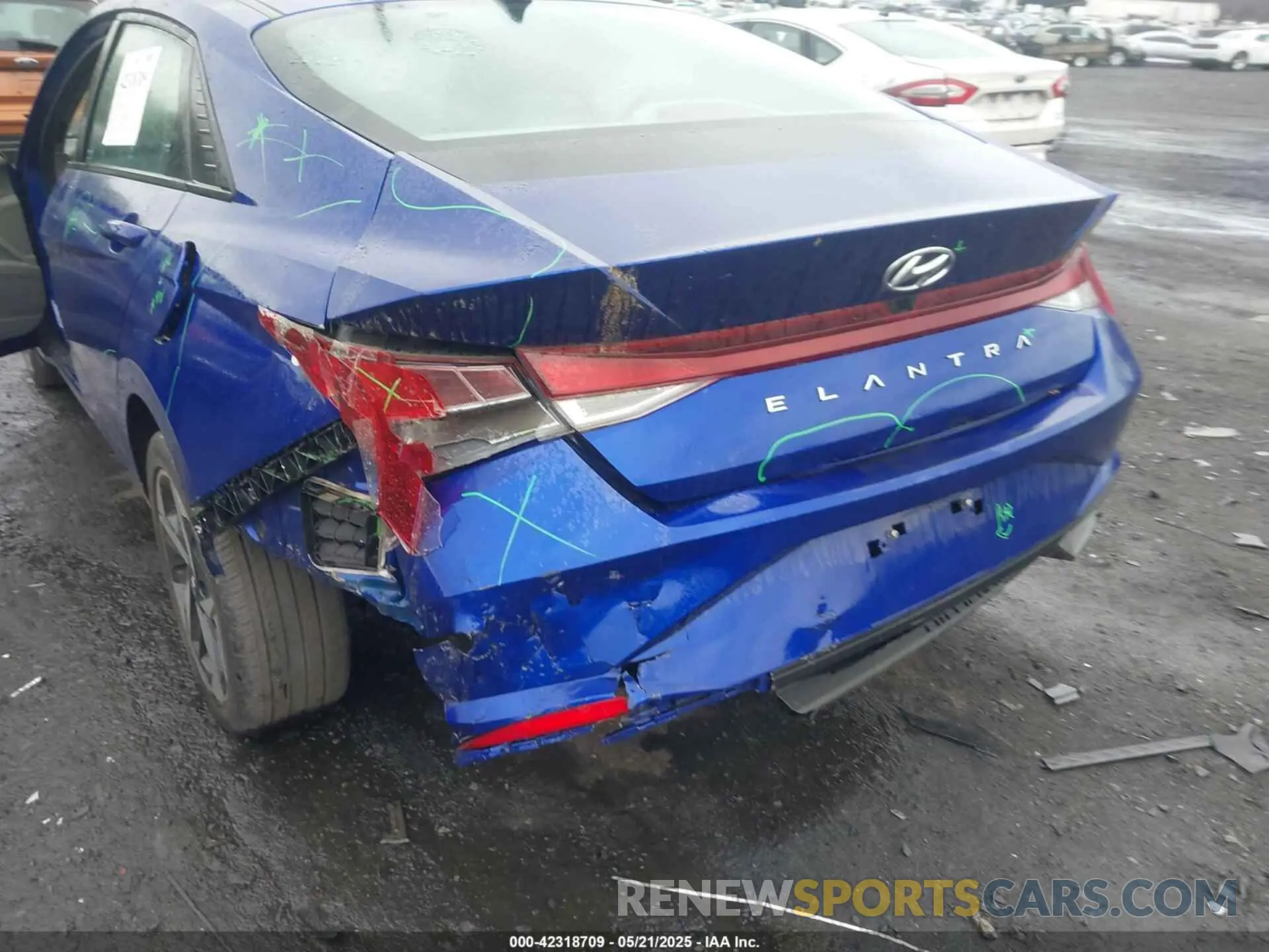 6 fotografías del automóvil dañado KMHLS4AG6PU612325 HYUNDAI ELANTRA 2023