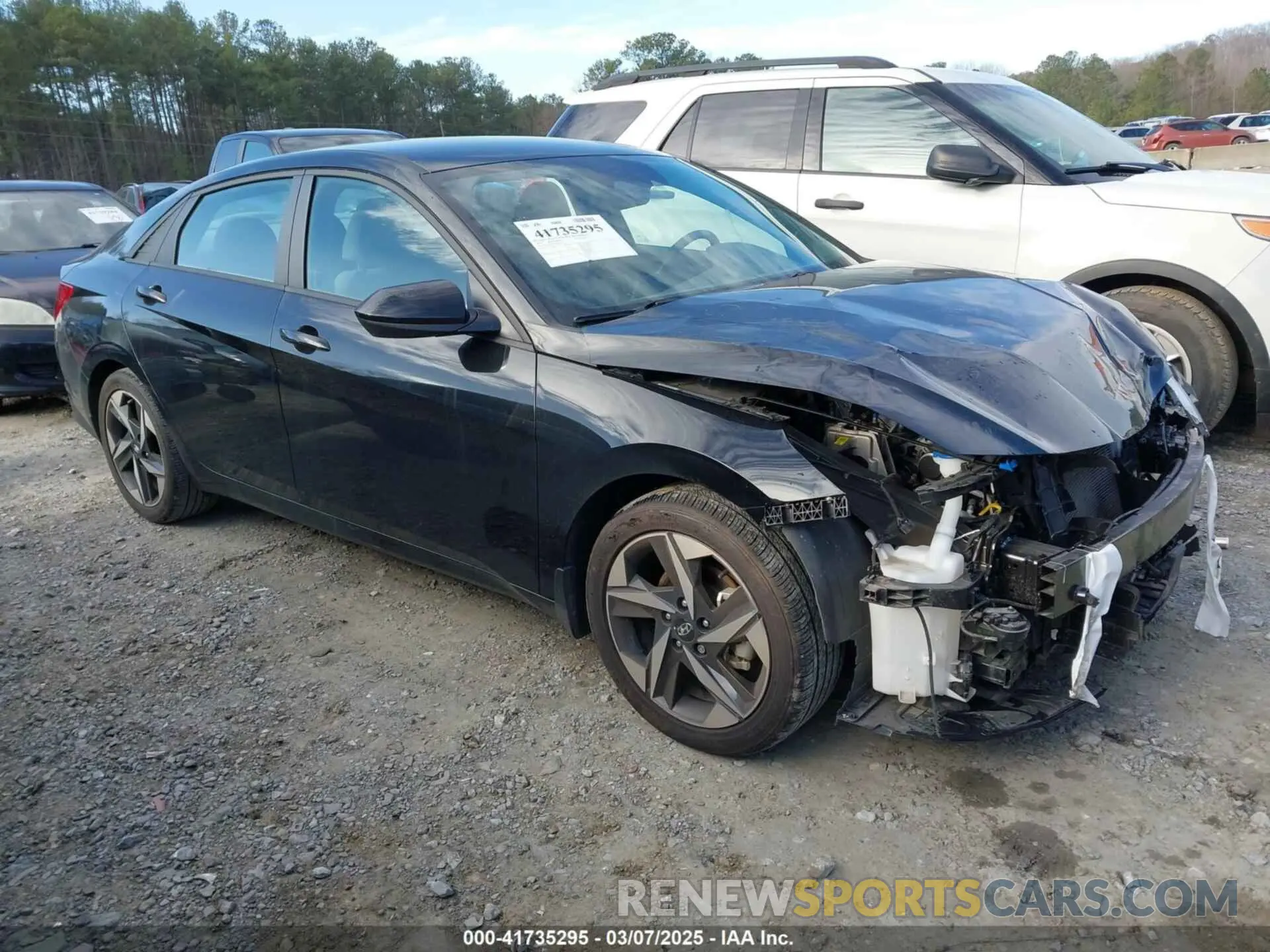 1 fotografías del automóvil dañado KMHLS4AG7PU408729 HYUNDAI ELANTRA 2023