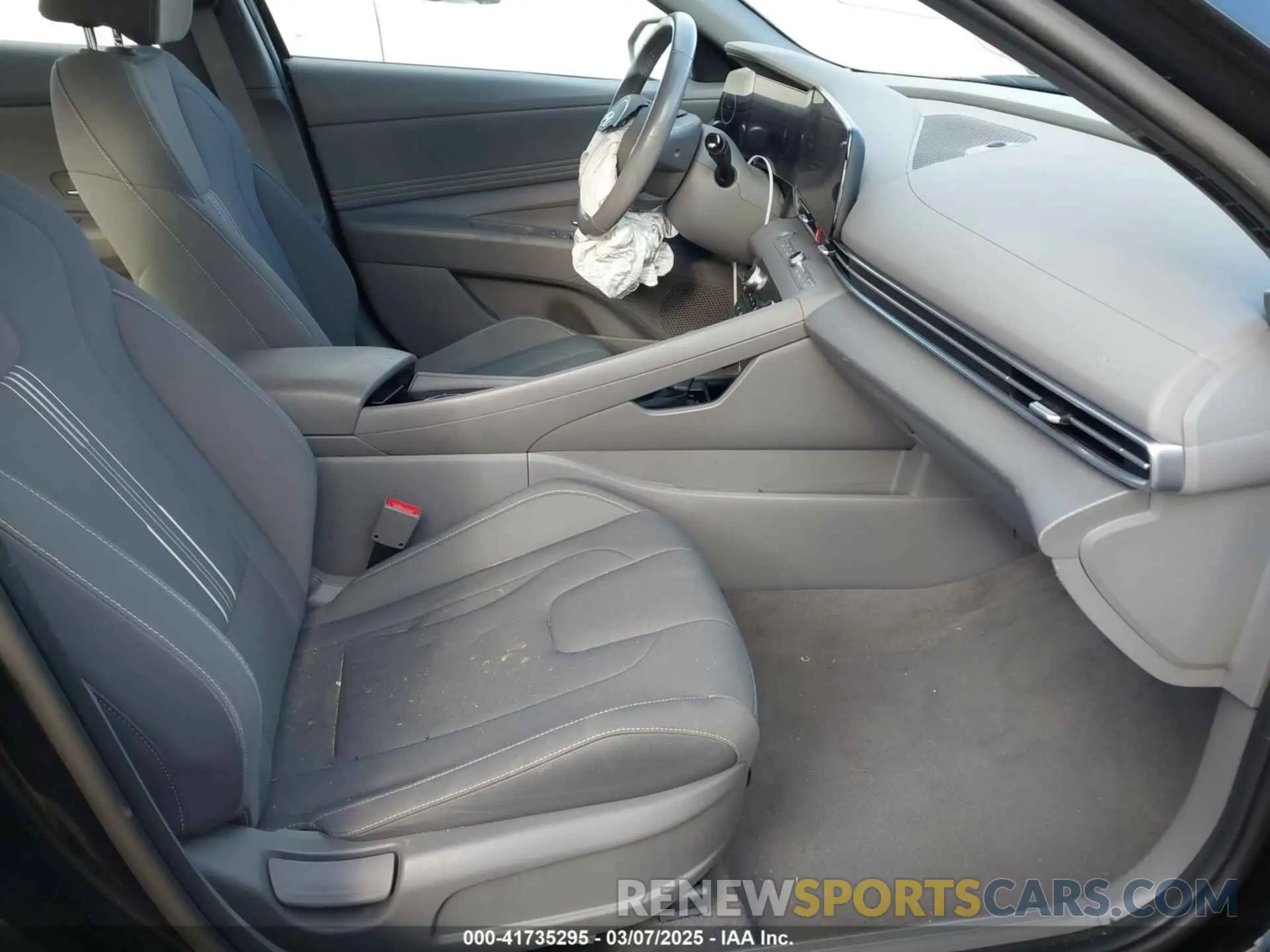 5 fotografías del automóvil dañado KMHLS4AG7PU408729 HYUNDAI ELANTRA 2023