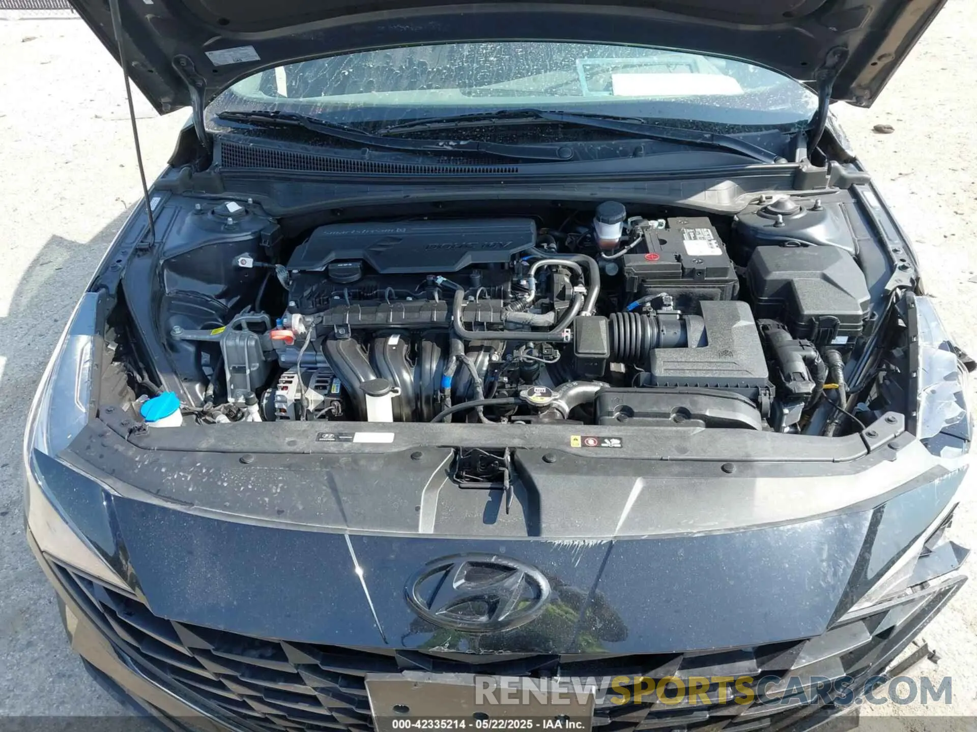 10 fotografías del automóvil dañado KMHLS4AG7PU436031 HYUNDAI ELANTRA 2023