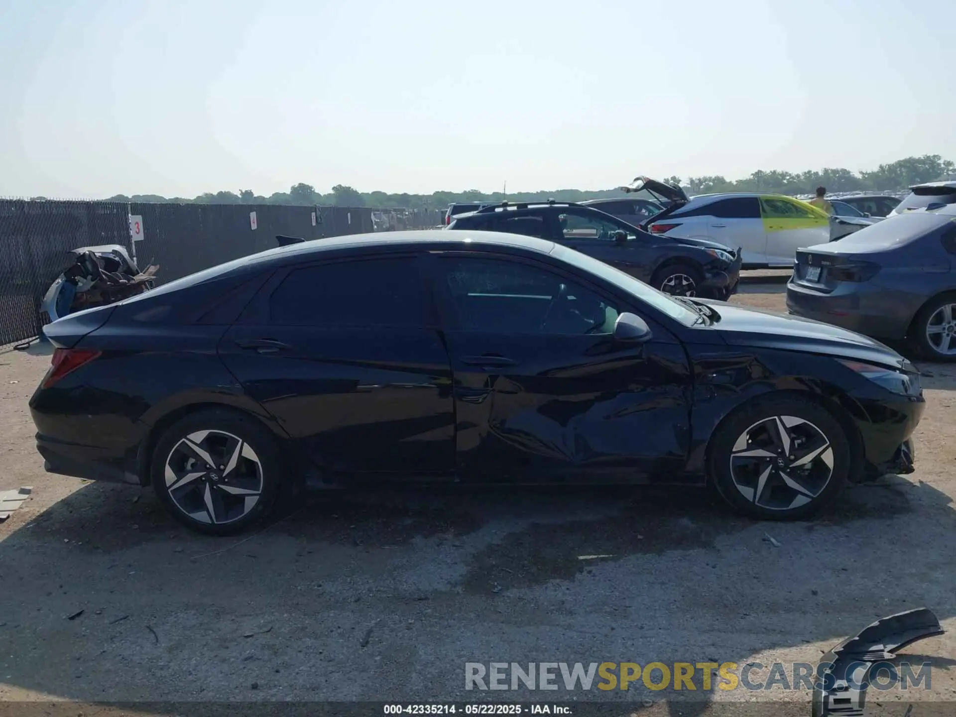 13 fotografías del automóvil dañado KMHLS4AG7PU436031 HYUNDAI ELANTRA 2023