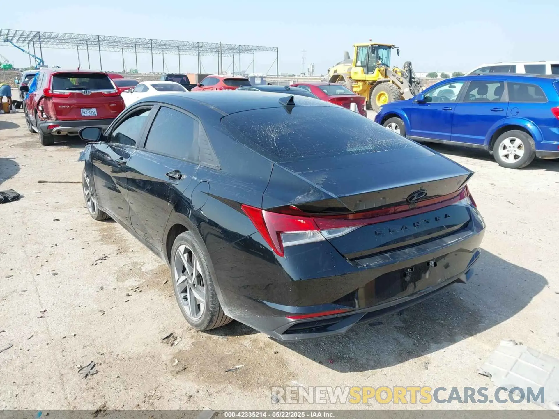 3 fotografías del automóvil dañado KMHLS4AG7PU436031 HYUNDAI ELANTRA 2023