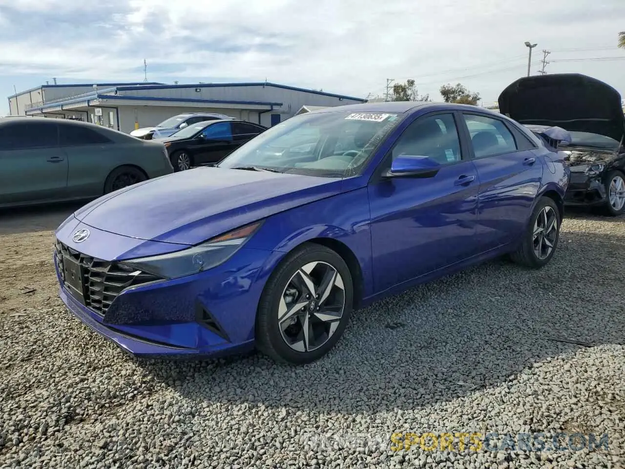 1 fotografías del automóvil dañado KMHLS4AG7PU521984 HYUNDAI ELANTRA 2023