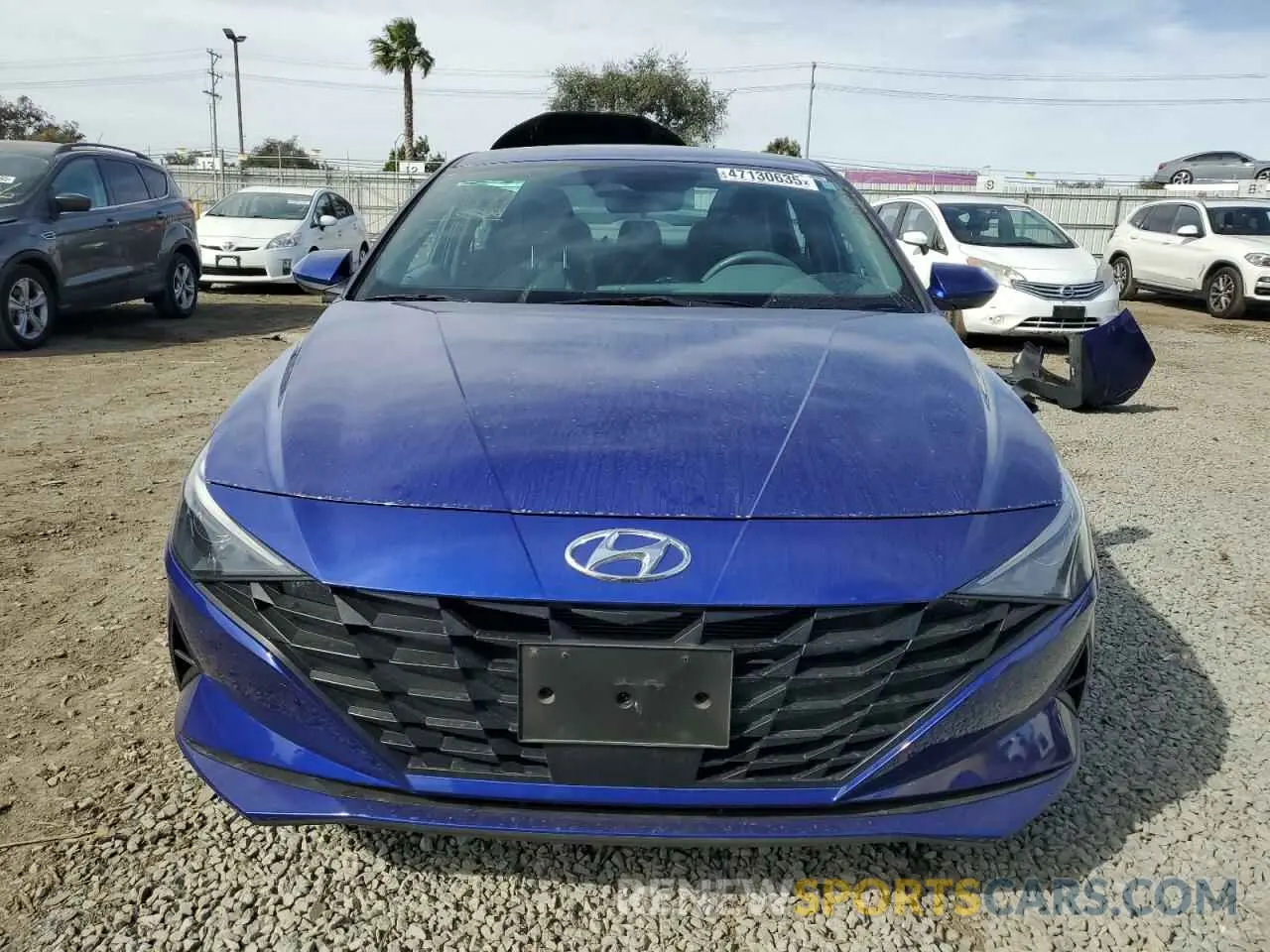 5 fotografías del automóvil dañado KMHLS4AG7PU521984 HYUNDAI ELANTRA 2023