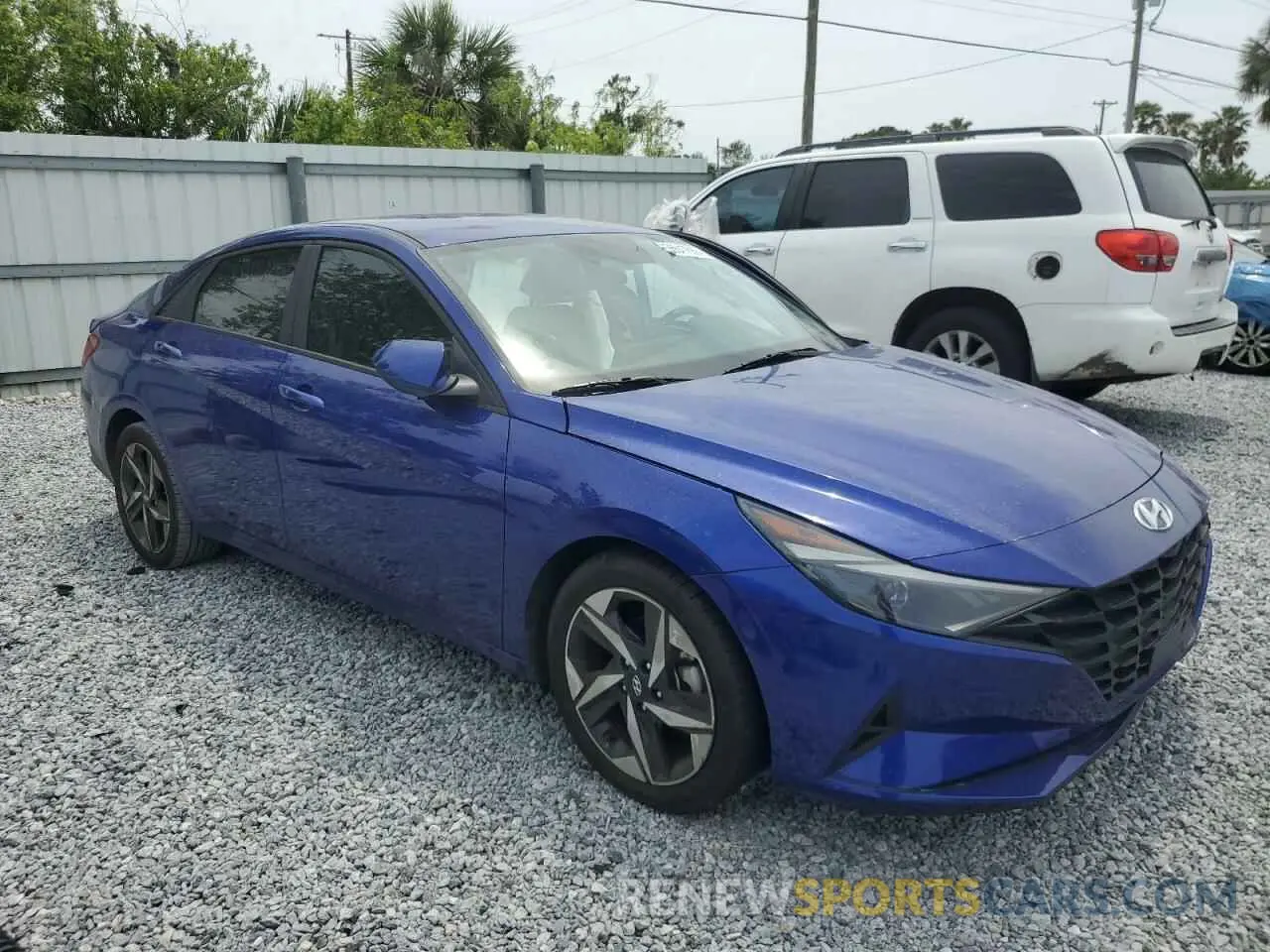 4 fotografías del automóvil dañado KMHLS4AG7PU551034 HYUNDAI ELANTRA 2023