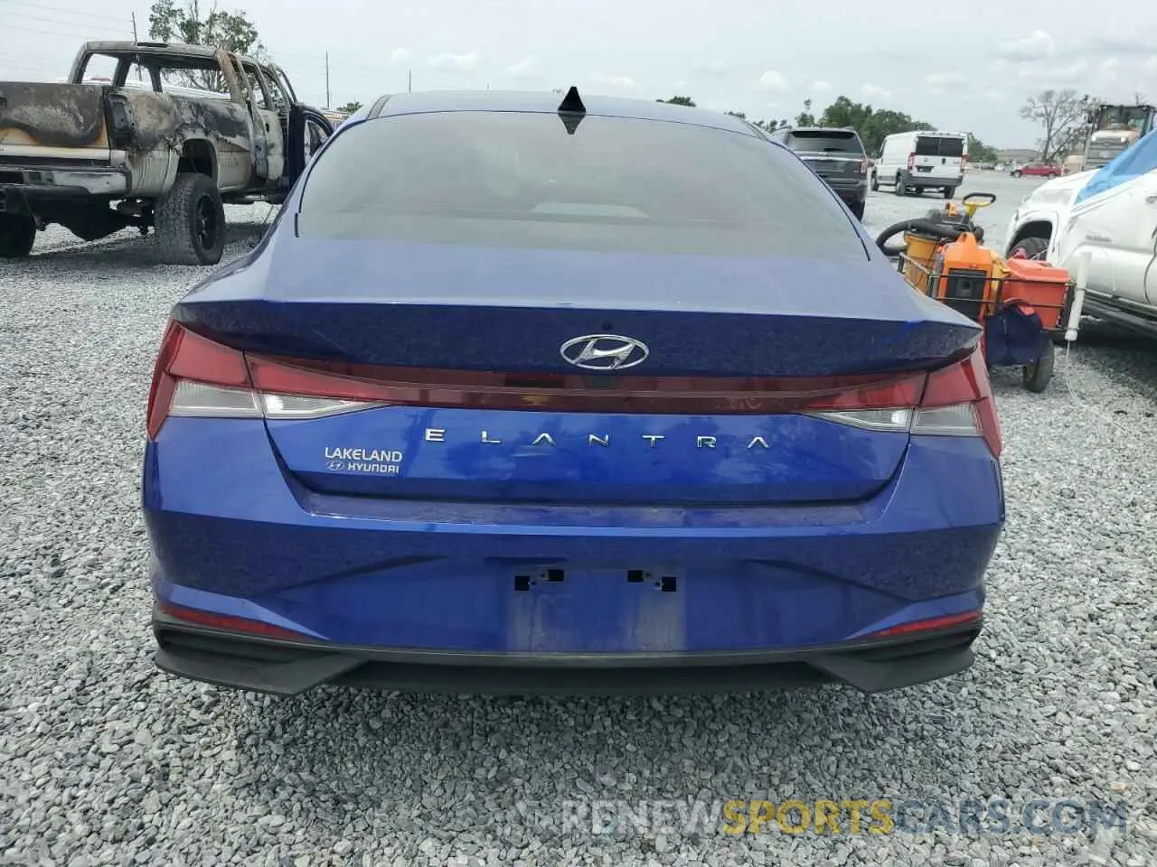 6 fotografías del automóvil dañado KMHLS4AG7PU551034 HYUNDAI ELANTRA 2023