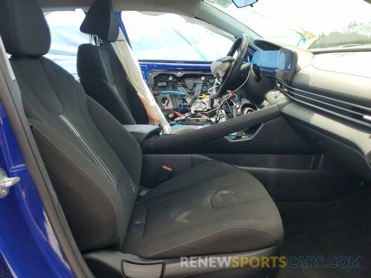 7 fotografías del automóvil dañado KMHLS4AG7PU551034 HYUNDAI ELANTRA 2023