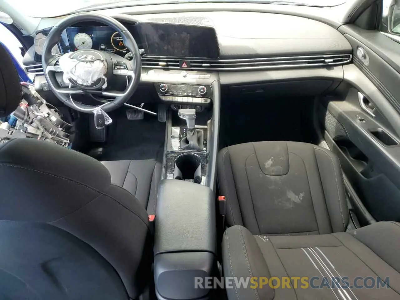 8 fotografías del automóvil dañado KMHLS4AG7PU551034 HYUNDAI ELANTRA 2023