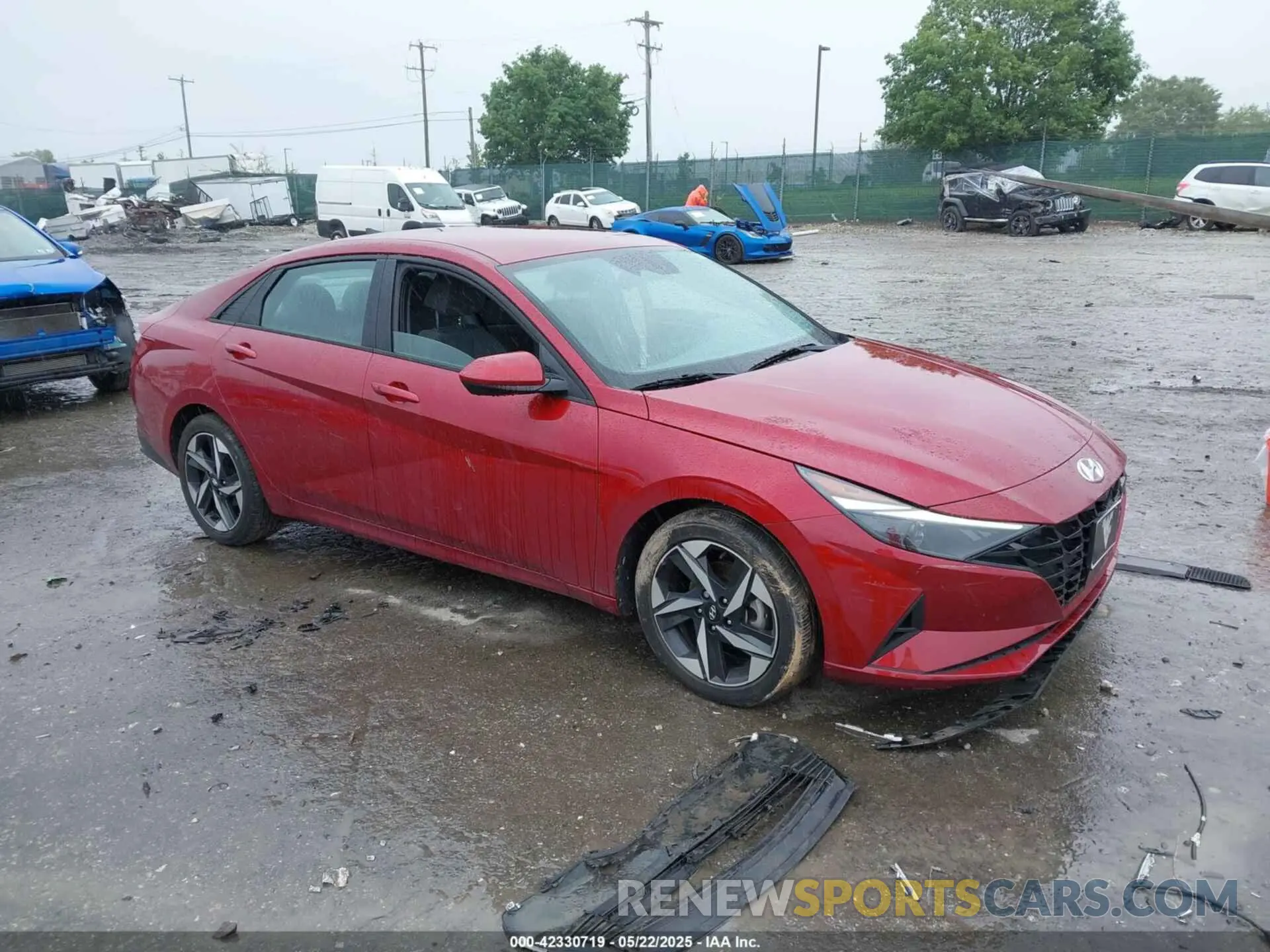 1 fotografías del automóvil dañado KMHLS4AG7PU570506 HYUNDAI ELANTRA 2023