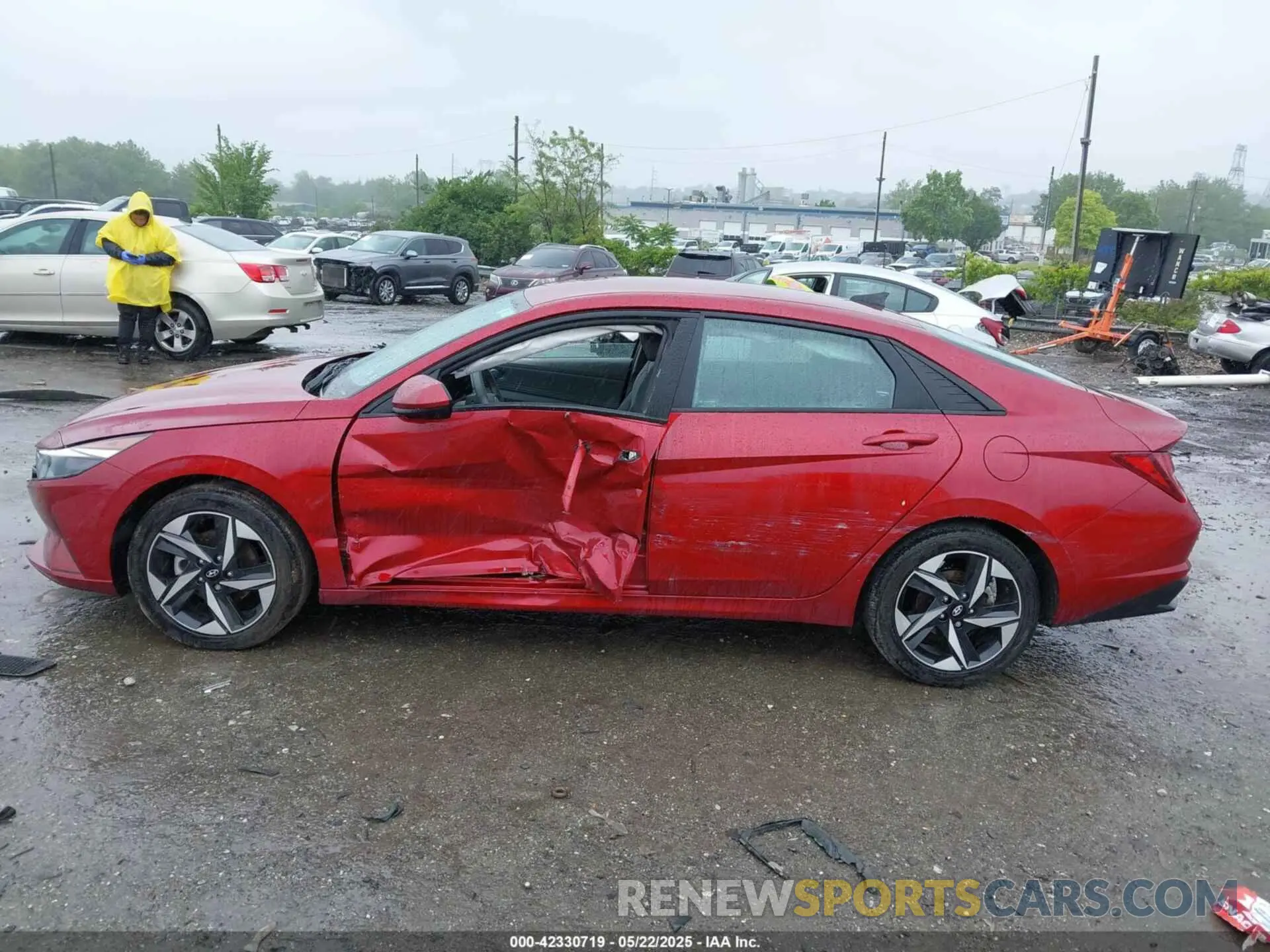15 fotografías del automóvil dañado KMHLS4AG7PU570506 HYUNDAI ELANTRA 2023
