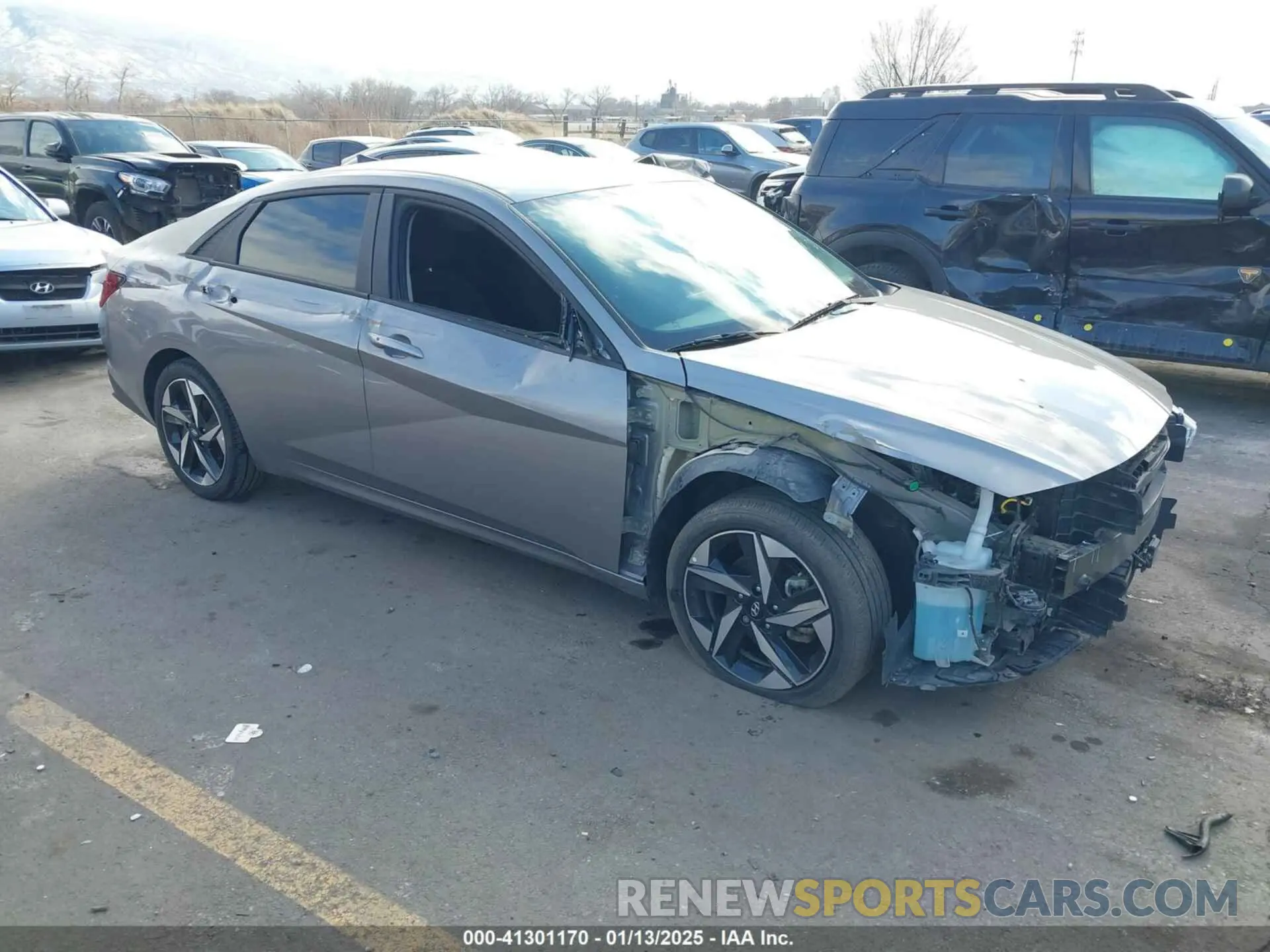 1 fotografías del automóvil dañado KMHLS4AG7PU575589 HYUNDAI ELANTRA 2023