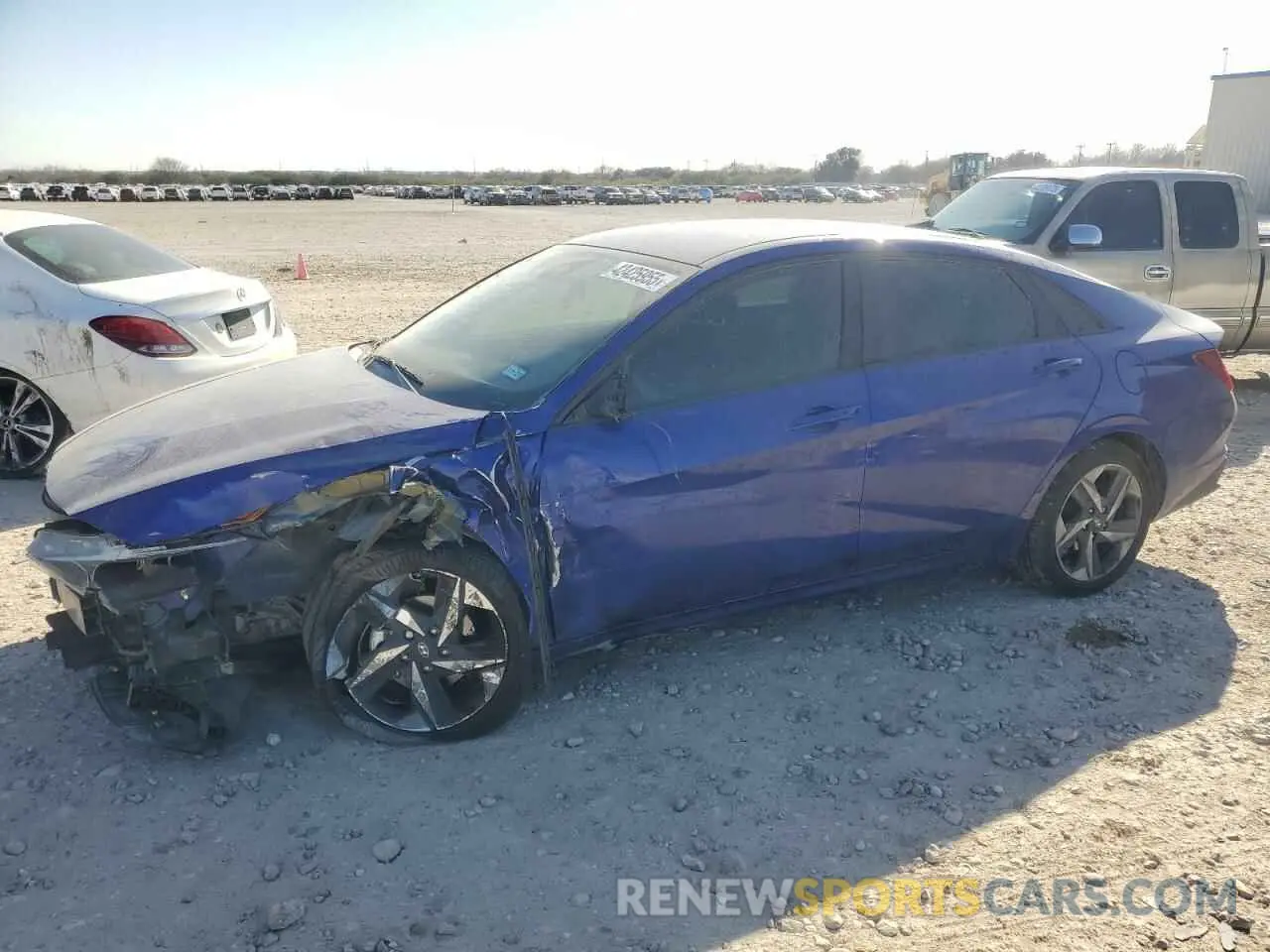 1 fotografías del automóvil dañado KMHLS4AG8PU404236 HYUNDAI ELANTRA 2023