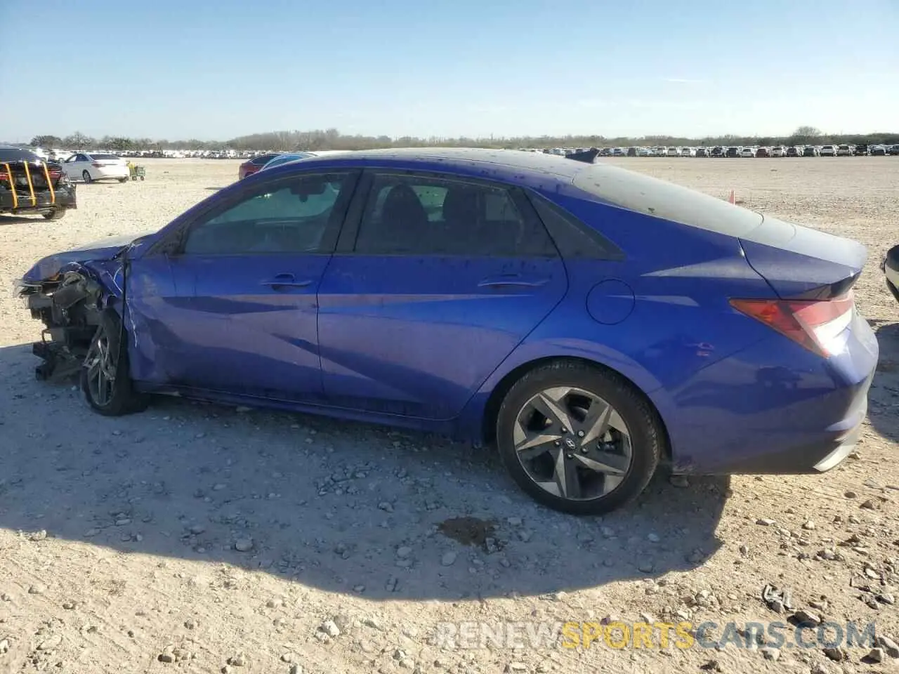 2 fotografías del automóvil dañado KMHLS4AG8PU404236 HYUNDAI ELANTRA 2023