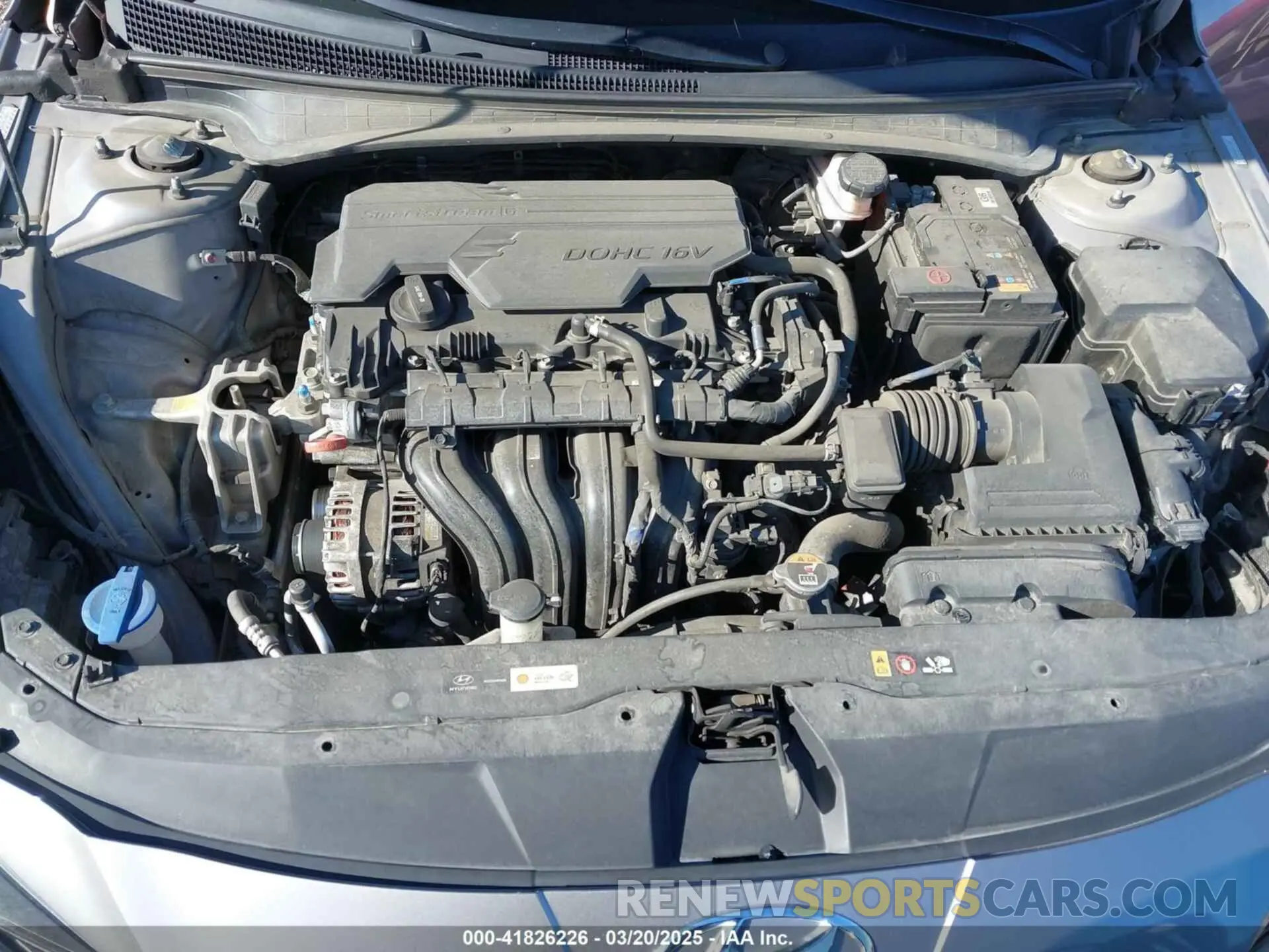10 fotografías del automóvil dañado KMHLS4AG8PU446678 HYUNDAI ELANTRA 2023