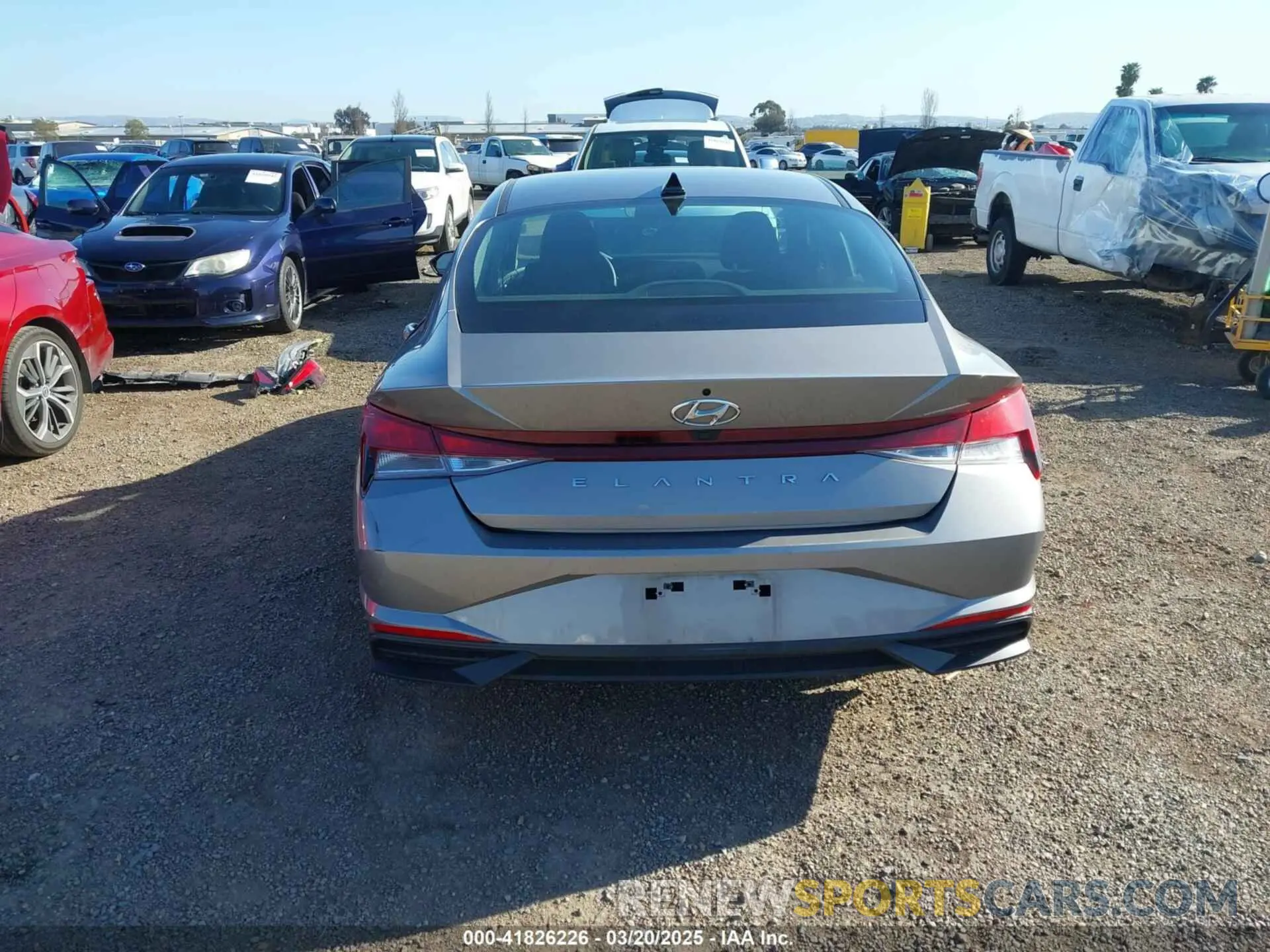 16 fotografías del automóvil dañado KMHLS4AG8PU446678 HYUNDAI ELANTRA 2023