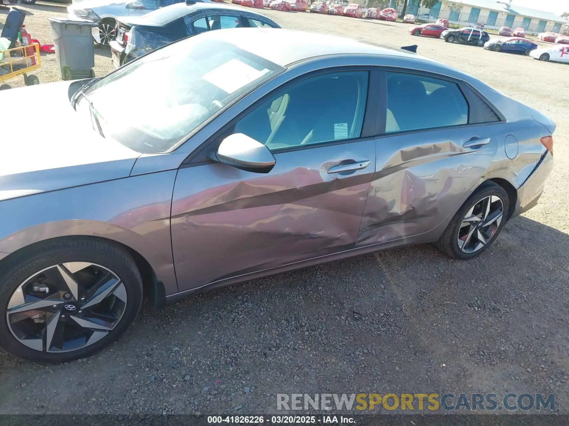 6 fotografías del automóvil dañado KMHLS4AG8PU446678 HYUNDAI ELANTRA 2023