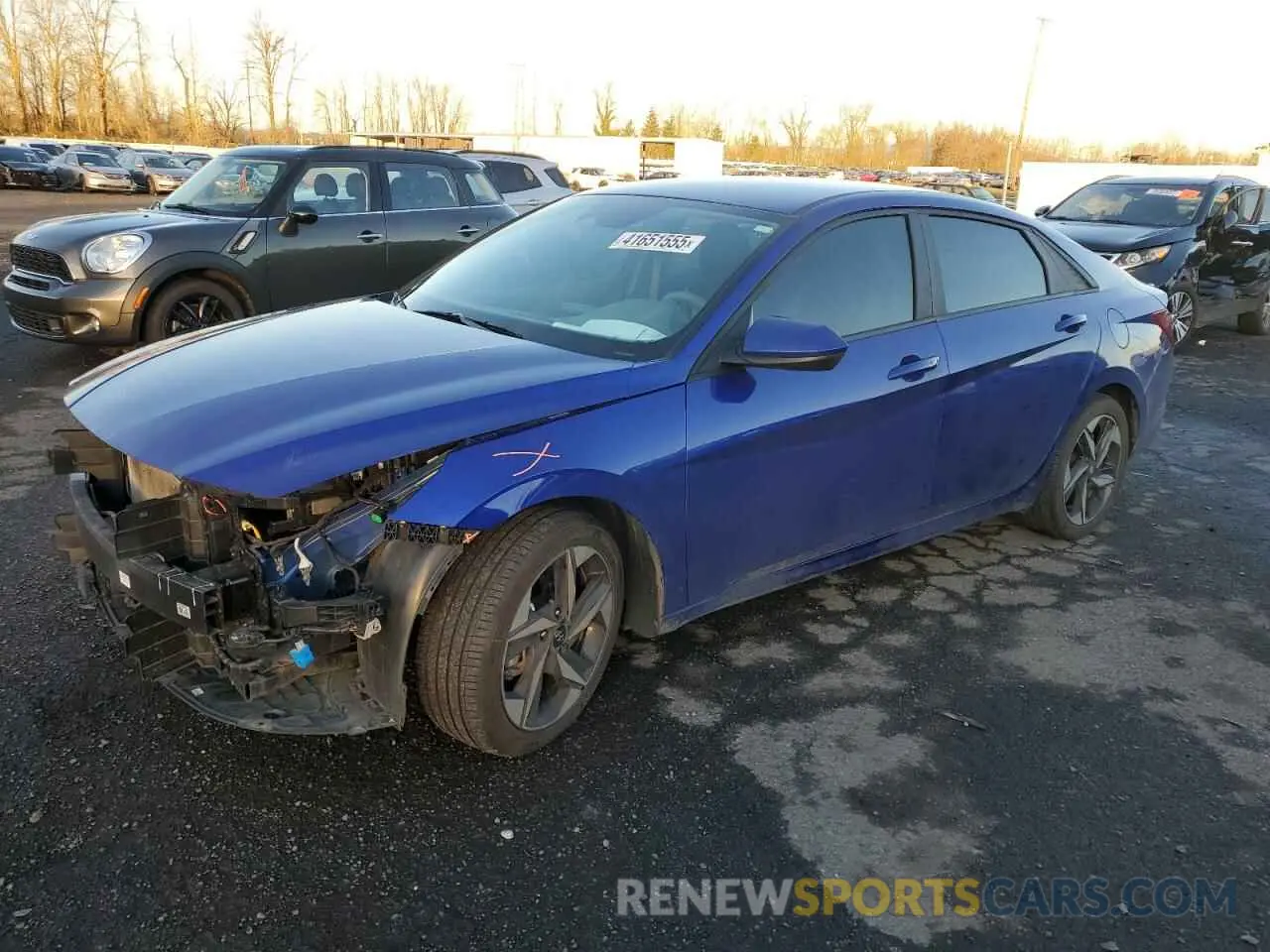 1 fotografías del automóvil dañado KMHLS4AG8PU470253 HYUNDAI ELANTRA 2023