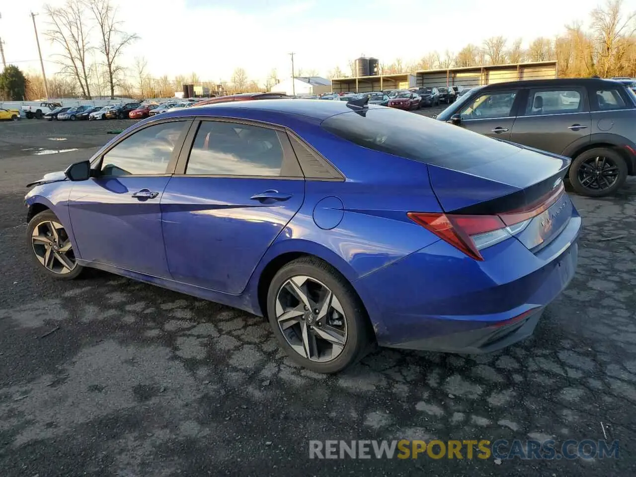 2 fotografías del automóvil dañado KMHLS4AG8PU470253 HYUNDAI ELANTRA 2023