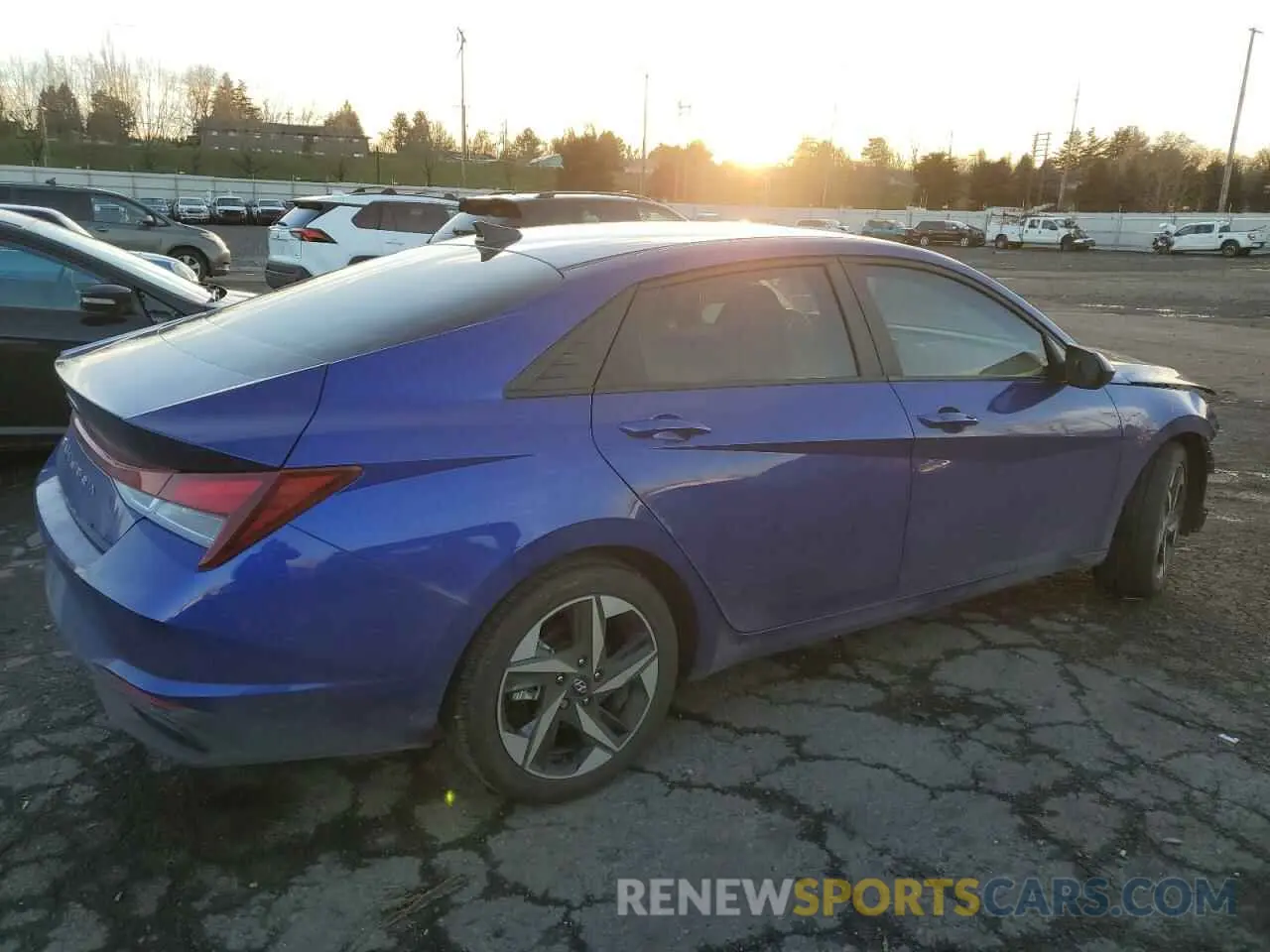 3 fotografías del automóvil dañado KMHLS4AG8PU470253 HYUNDAI ELANTRA 2023