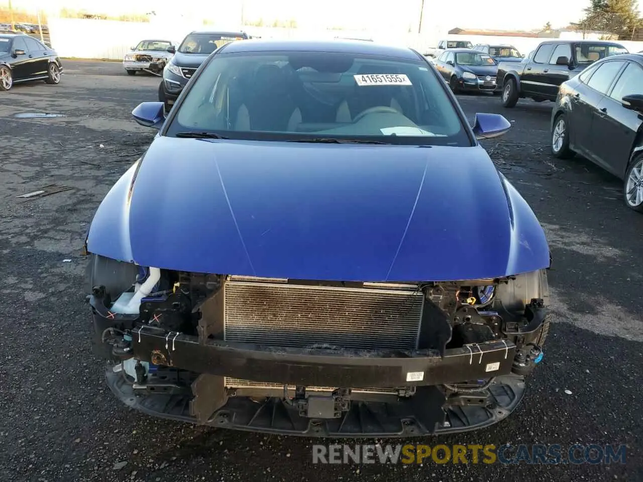 5 fotografías del automóvil dañado KMHLS4AG8PU470253 HYUNDAI ELANTRA 2023