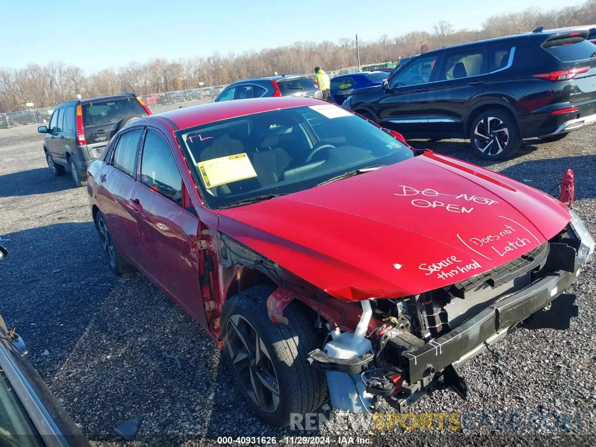 13 fotografías del automóvil dañado KMHLS4AG8PU489918 HYUNDAI ELANTRA 2023