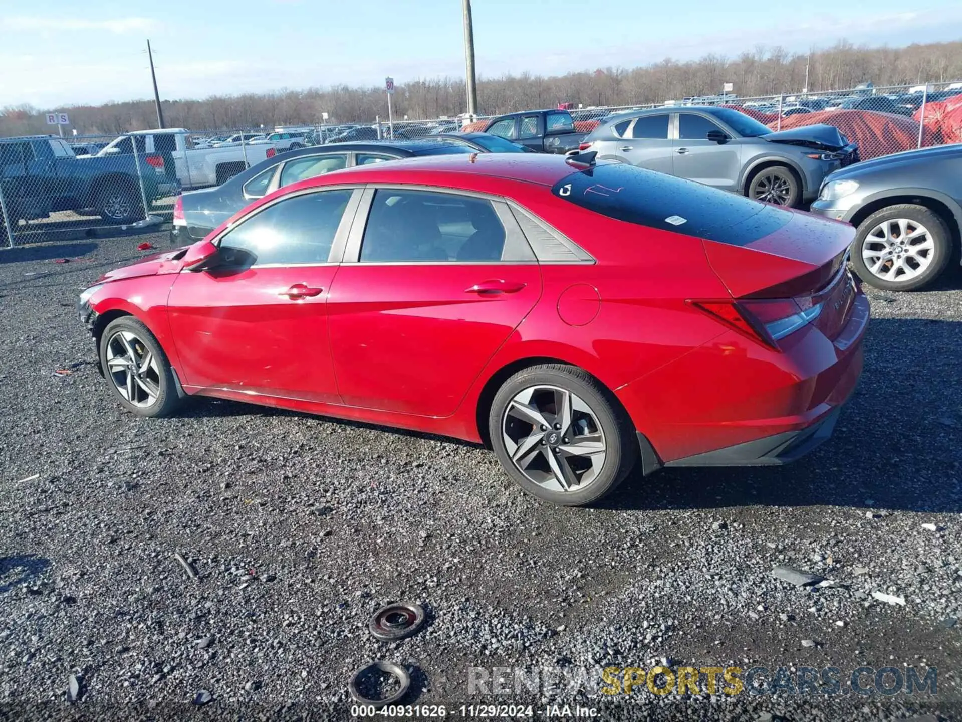 14 fotografías del automóvil dañado KMHLS4AG8PU489918 HYUNDAI ELANTRA 2023
