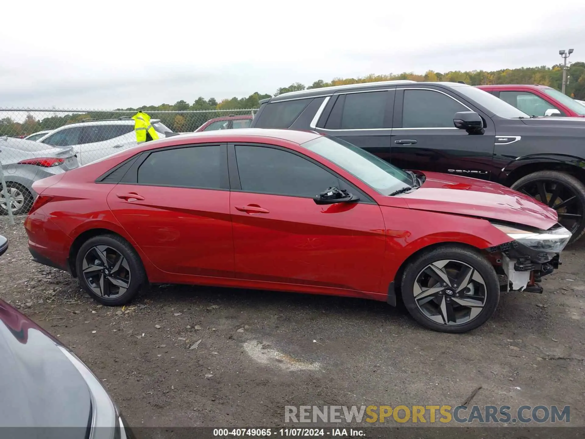 13 fotografías del automóvil dañado KMHLS4AG8PU573964 HYUNDAI ELANTRA 2023