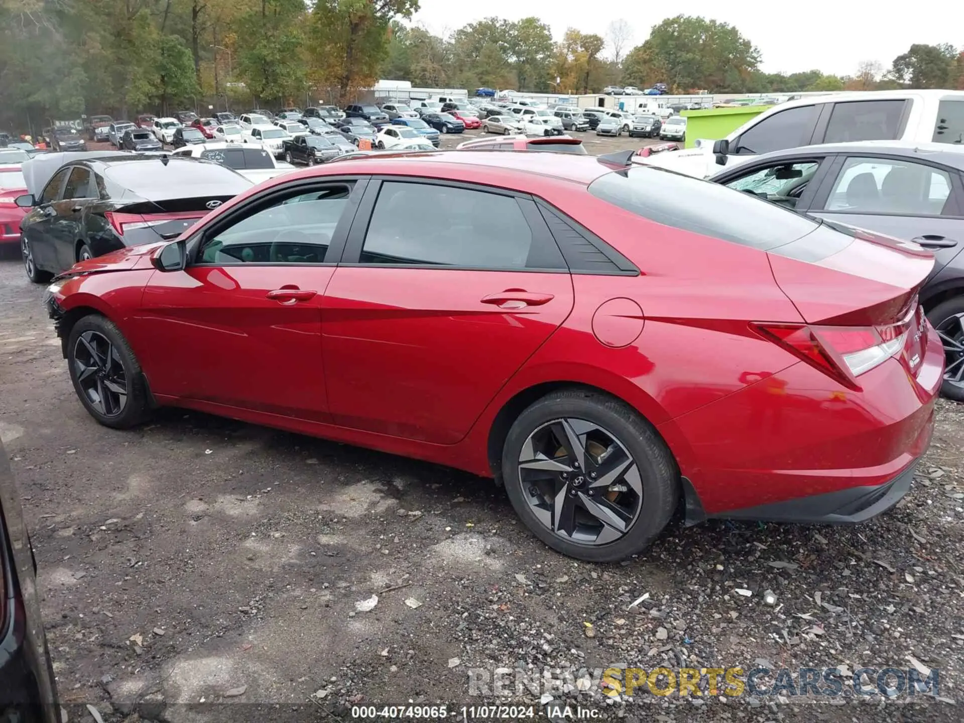 14 fotografías del automóvil dañado KMHLS4AG8PU573964 HYUNDAI ELANTRA 2023