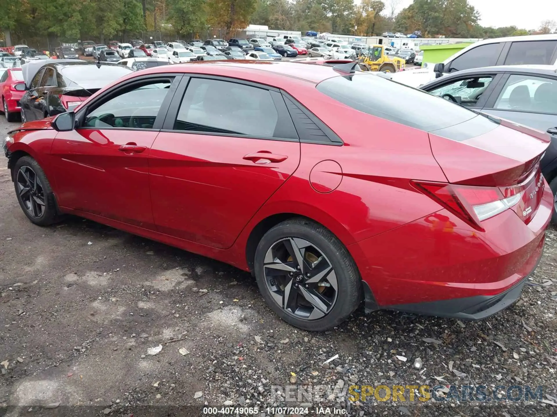 3 fotografías del automóvil dañado KMHLS4AG8PU573964 HYUNDAI ELANTRA 2023