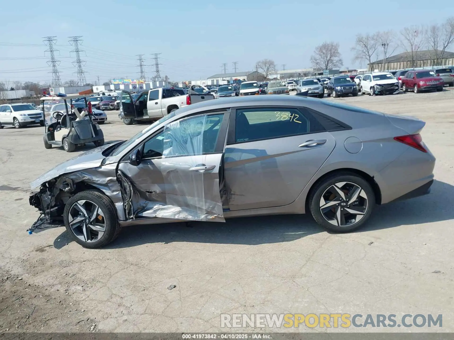 15 fotografías del automóvil dañado KMHLS4AG8PU598217 HYUNDAI ELANTRA 2023