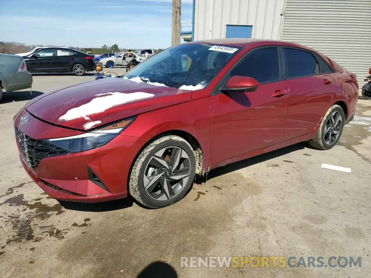 1 fotografías del automóvil dañado KMHLS4AG8PU613153 HYUNDAI ELANTRA 2023