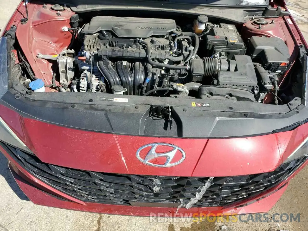 11 fotografías del automóvil dañado KMHLS4AG8PU613153 HYUNDAI ELANTRA 2023