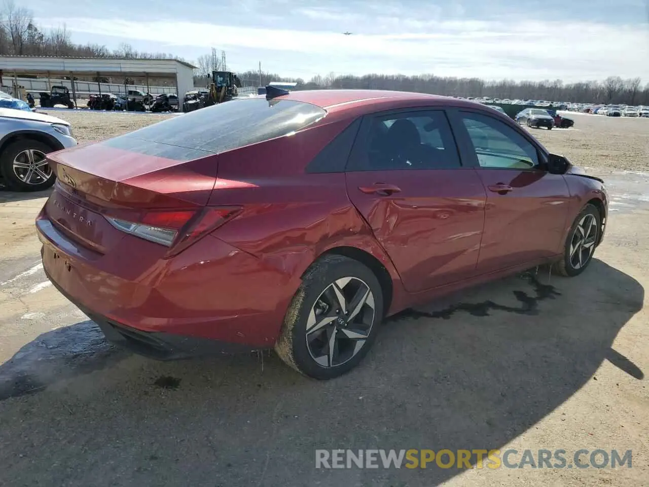 3 fotografías del automóvil dañado KMHLS4AG8PU613153 HYUNDAI ELANTRA 2023