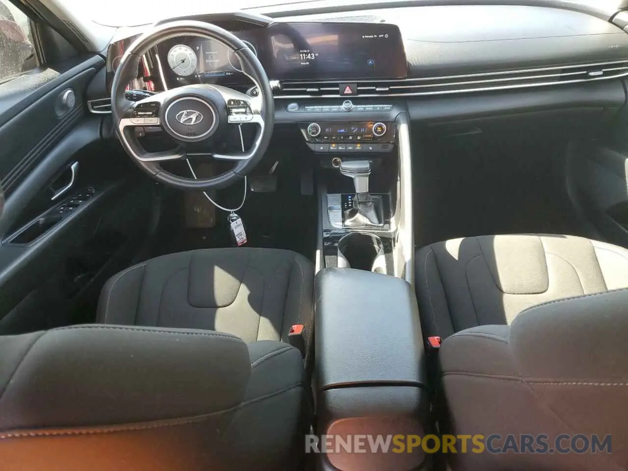 8 fotografías del automóvil dañado KMHLS4AG8PU613153 HYUNDAI ELANTRA 2023