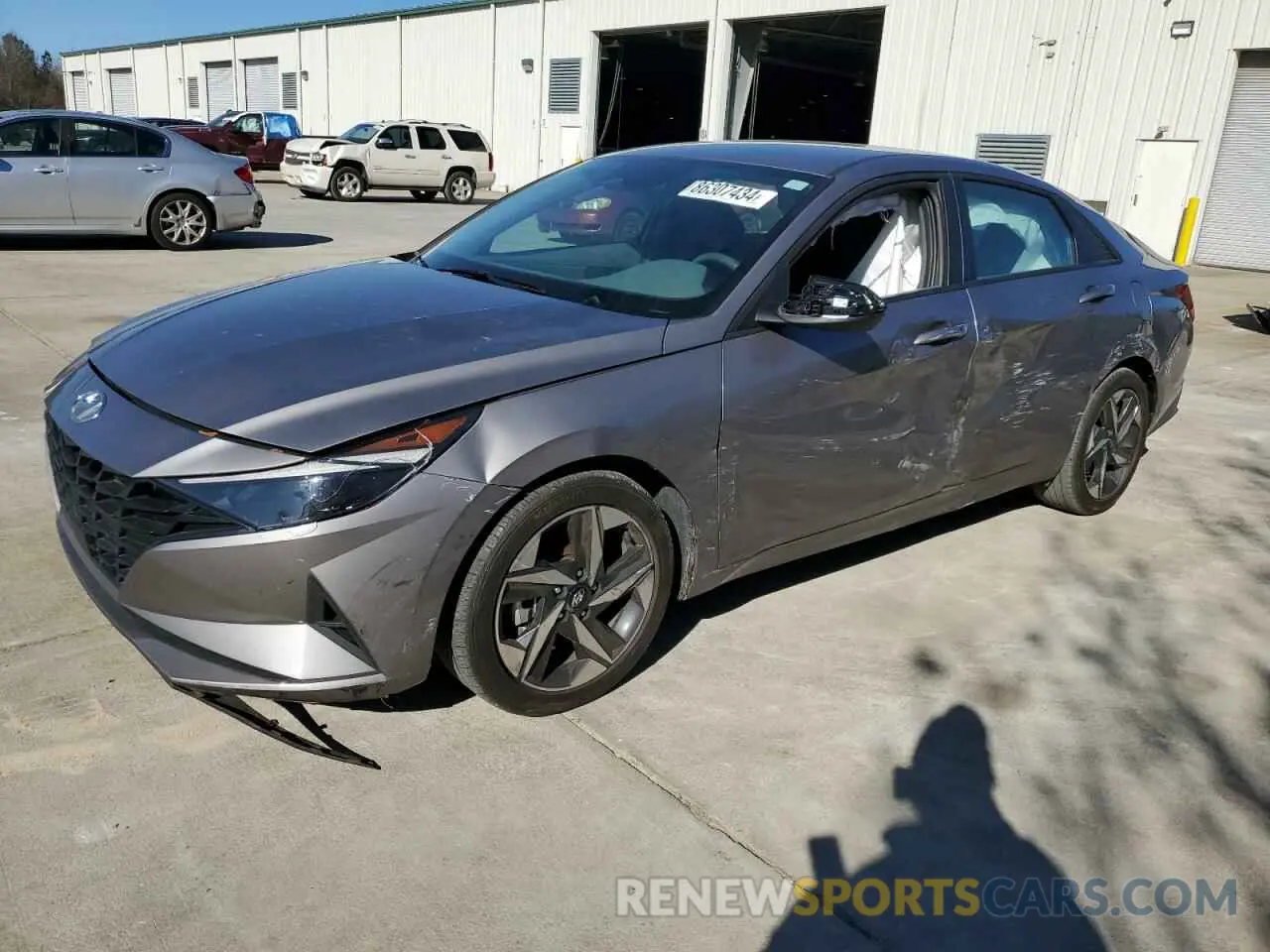 1 fotografías del automóvil dañado KMHLS4AG8PU617140 HYUNDAI ELANTRA 2023
