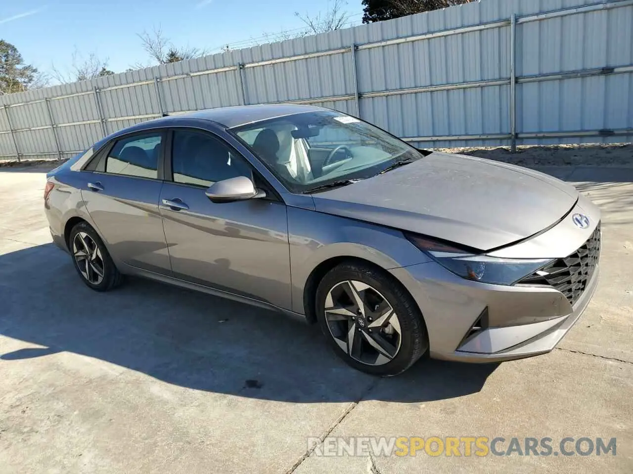 4 fotografías del automóvil dañado KMHLS4AG8PU617140 HYUNDAI ELANTRA 2023