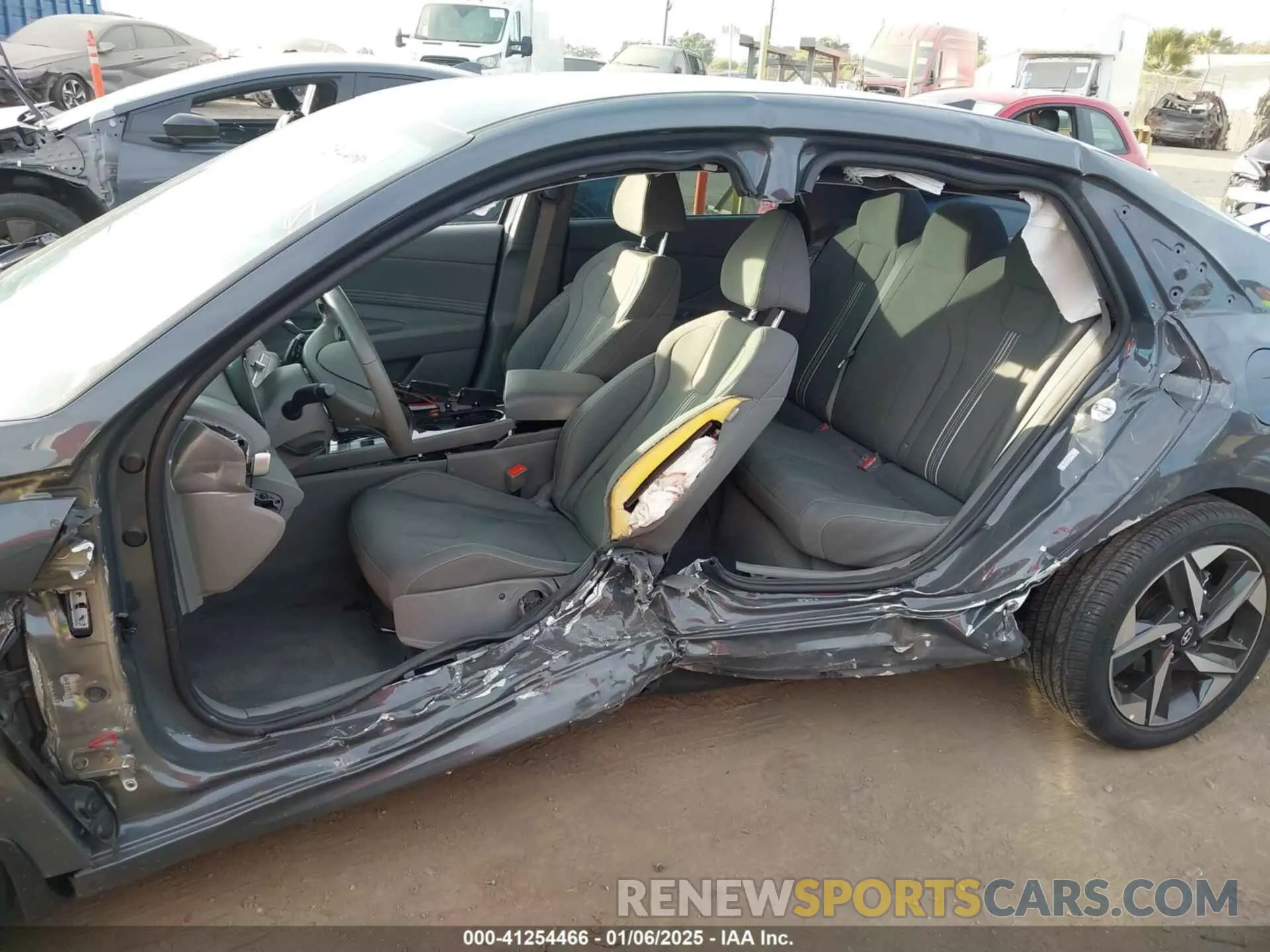 6 fotografías del automóvil dañado KMHLS4AG8PU623441 HYUNDAI ELANTRA 2023