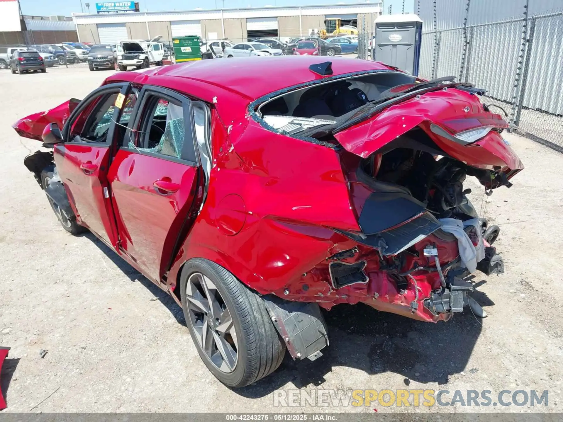 3 fotografías del automóvil dañado KMHLS4AG9PU453235 HYUNDAI ELANTRA 2023
