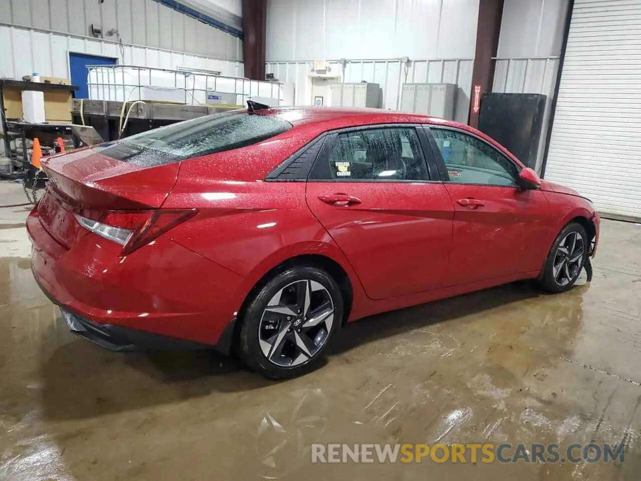 3 fotografías del automóvil dañado KMHLS4AG9PU489989 HYUNDAI ELANTRA 2023