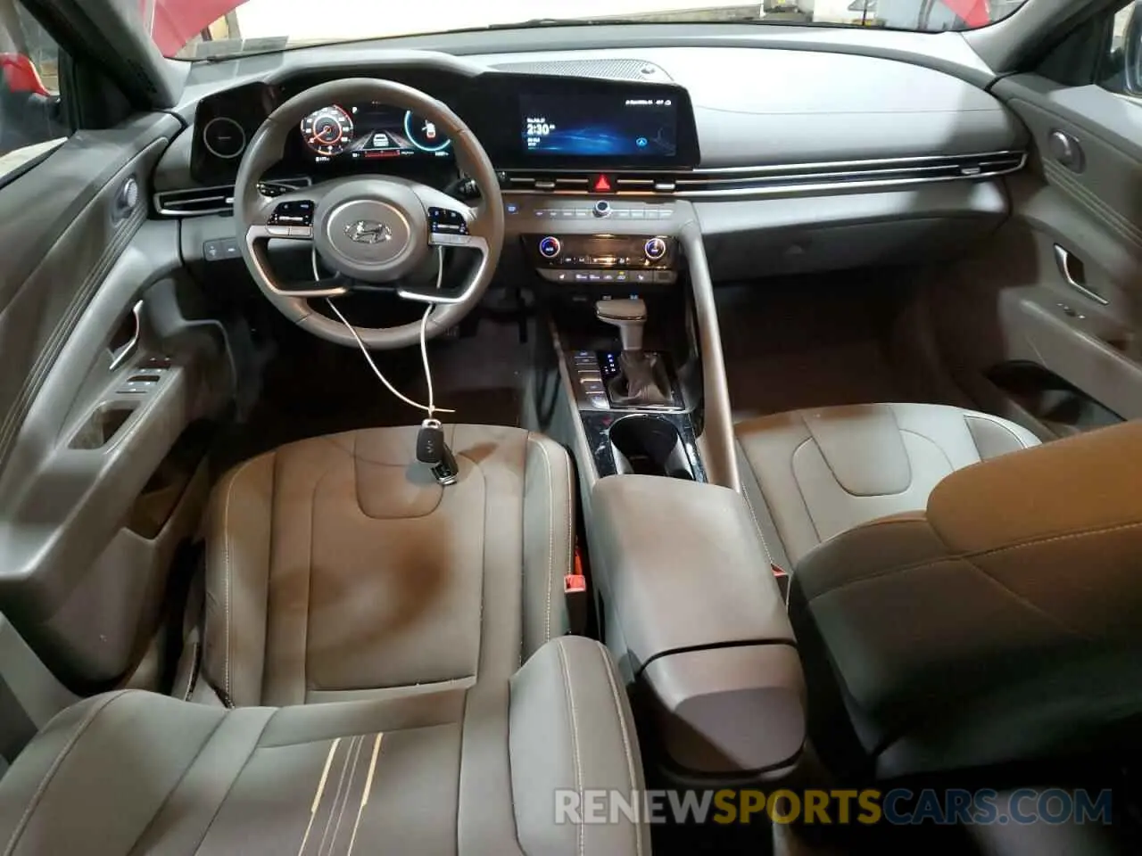 8 fotografías del automóvil dañado KMHLS4AG9PU489989 HYUNDAI ELANTRA 2023