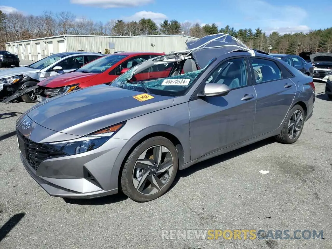 1 fotografías del automóvil dañado KMHLS4AG9PU507813 HYUNDAI ELANTRA 2023
