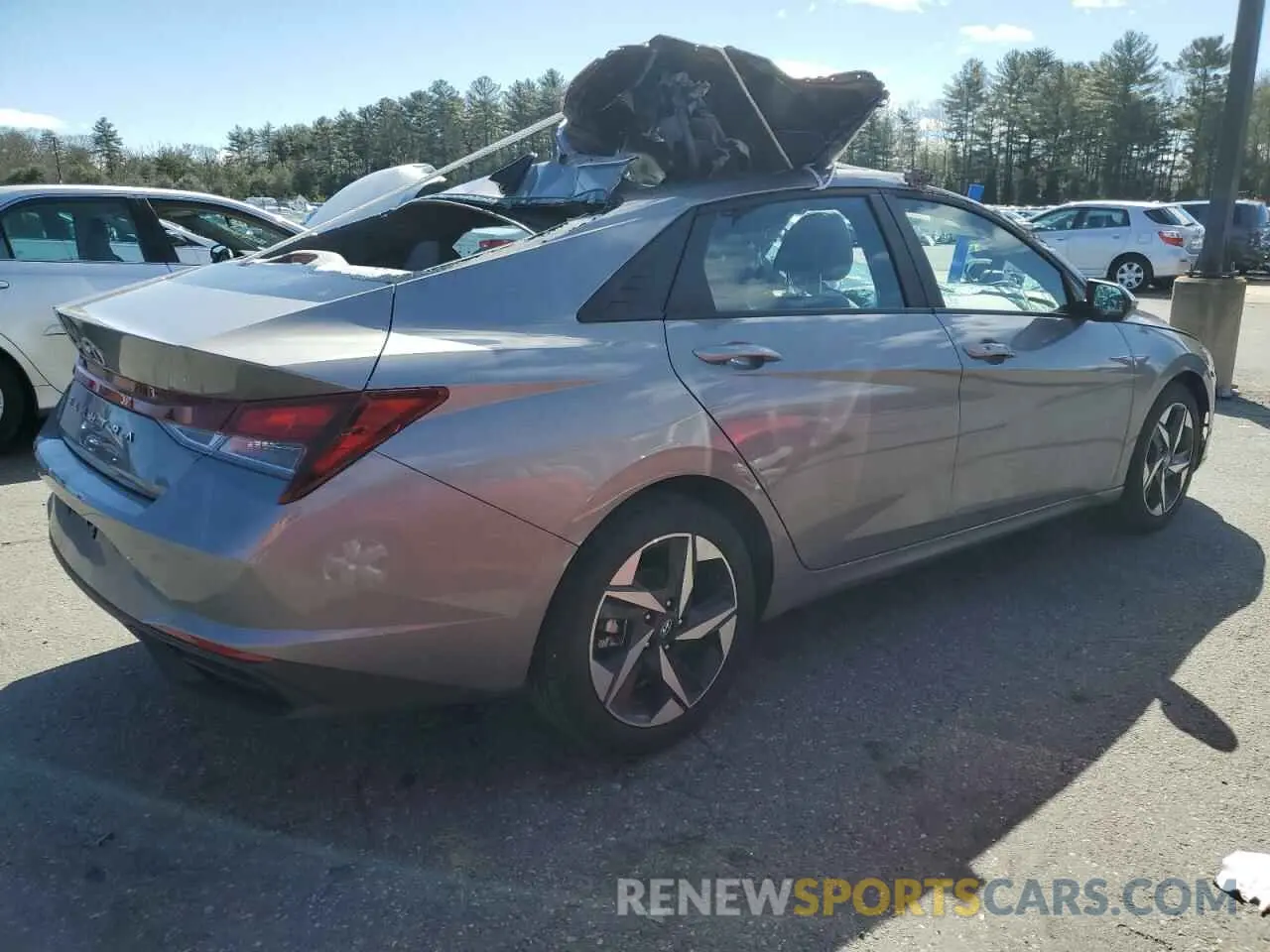 3 fotografías del automóvil dañado KMHLS4AG9PU507813 HYUNDAI ELANTRA 2023