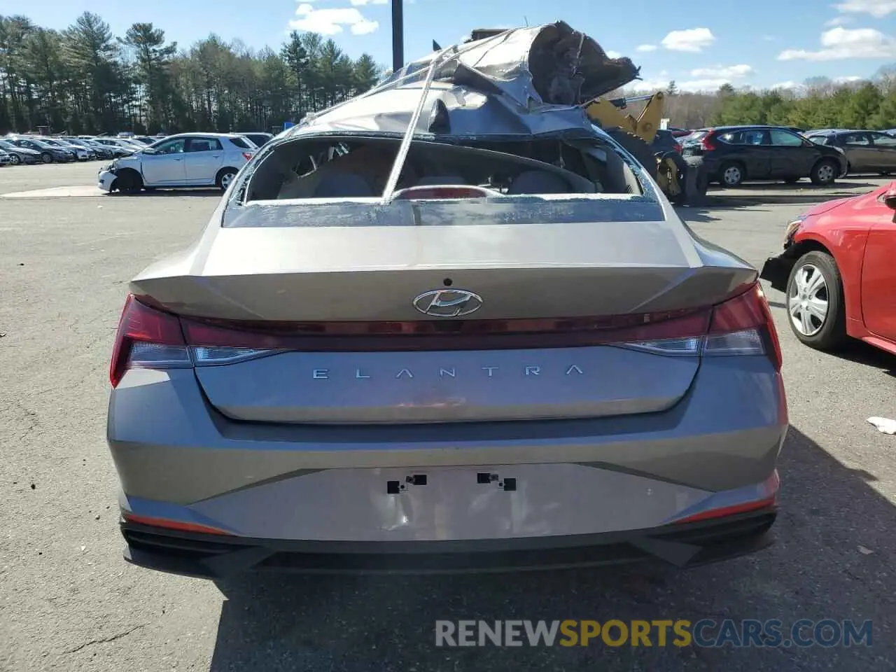 6 fotografías del automóvil dañado KMHLS4AG9PU507813 HYUNDAI ELANTRA 2023