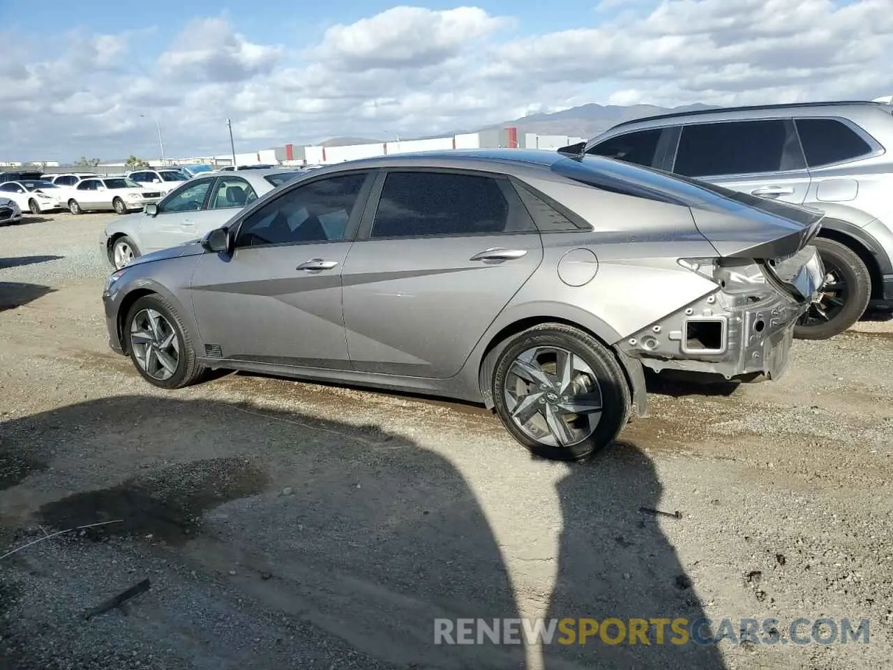 2 fotografías del automóvil dañado KMHLS4AG9PU517161 HYUNDAI ELANTRA 2023